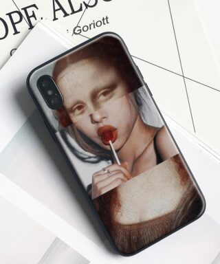 Coque tumblr en silicone mona lisa