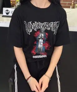 T-shirt gothique noir Vnderair
