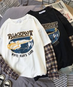 T-shirt grunge Blackfoot