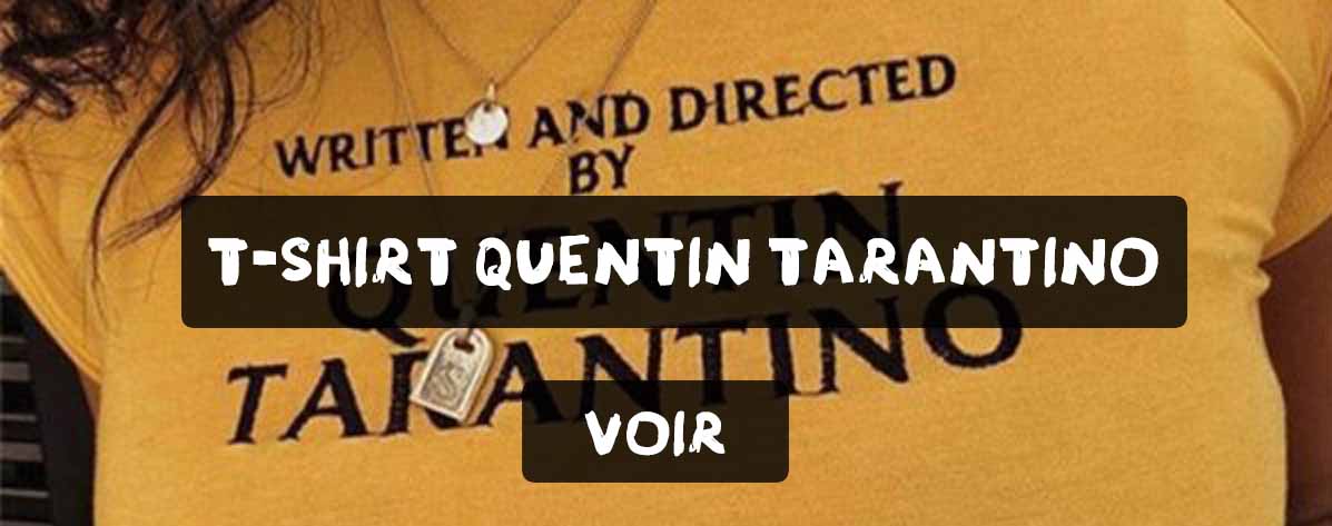 Notre t-shirt tumblr girl Quentin tarantino