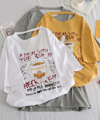 T-shirt Asiatique Asian Noodle