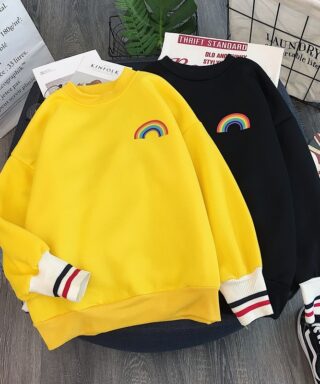 Pull jaune et noir aesthetic