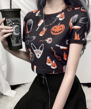 T-shirt halloween - Grunge tradition