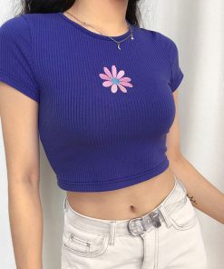 Crop top violet style aesthetic