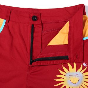 Pantalon Tumblr - Soleil rouge