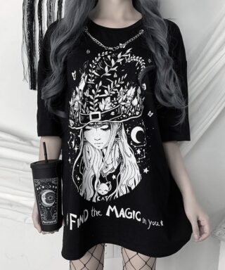 T-shirt gothique - Find the magic in you