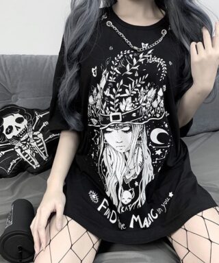 T-shirt gothique - Find the magic in you