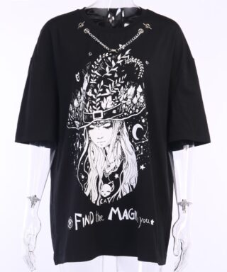 T-shirt gothique - Find the magic in you