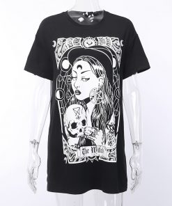 T-shirt gothique - Sorcière