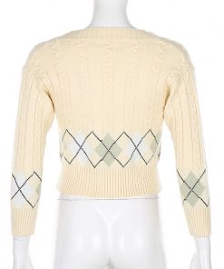 Pull tricoté - Style vintage
