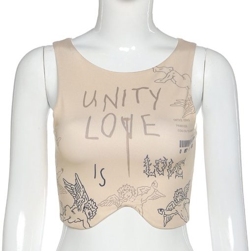 Crop top streetwear - Unity Love