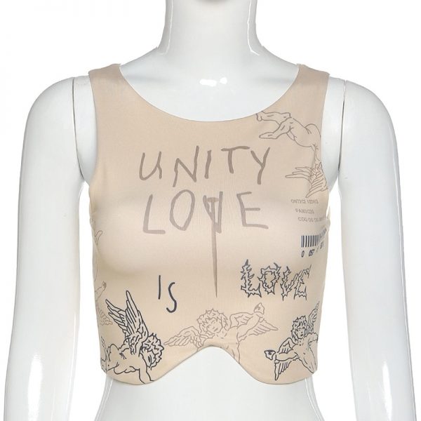 Crop top streetwear - Unity Love