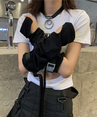 Gants streetwear - Manchettes ninjas