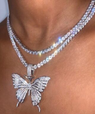 Collier aesthetics - Papillon