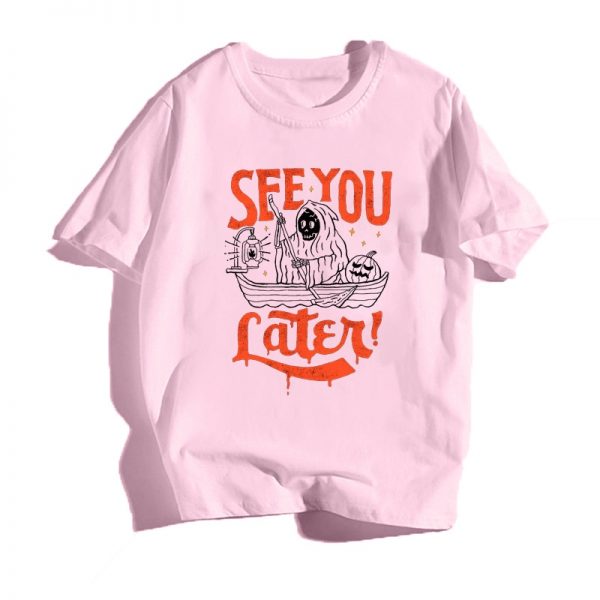 T-shirt grunge femme - See you later rose