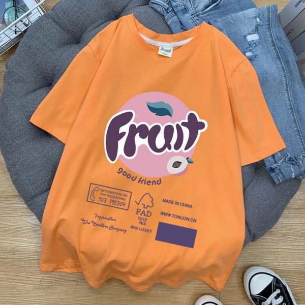 T-shirt vsco girl orange