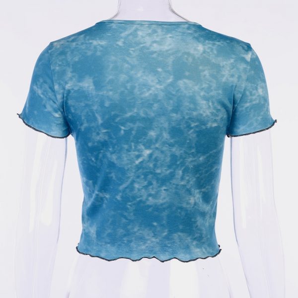 T-shirt aesthetics - Papillon bleu