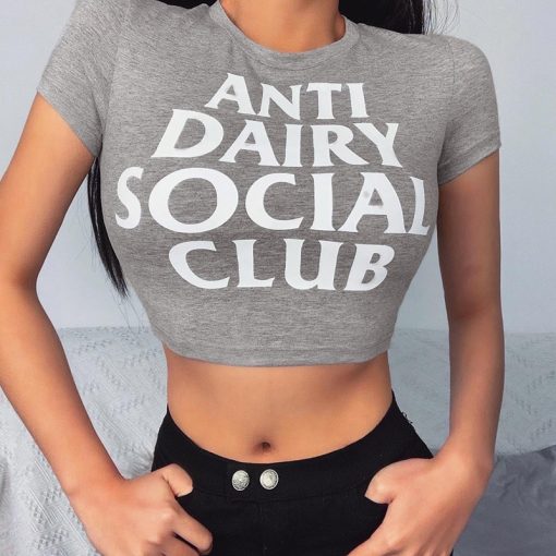 Crop top e-girl - Anti dairy social club