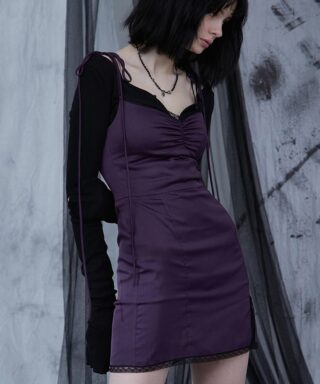 Robe grunge - Satin