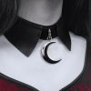 Collier gothique noir - Luna