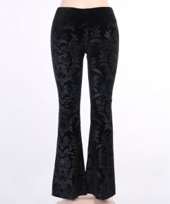 Pantalon en velours - Style gothique