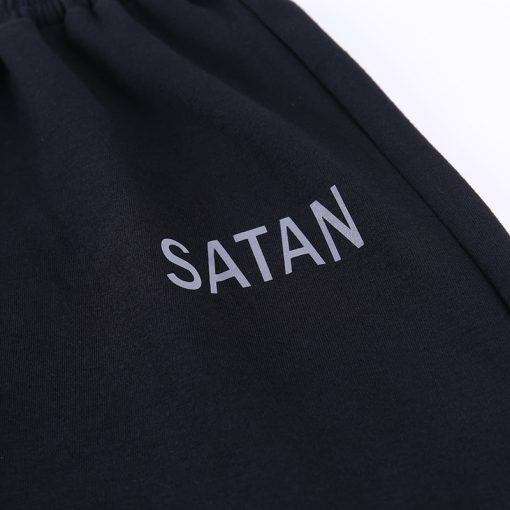 Jogging troué gothique - Satan