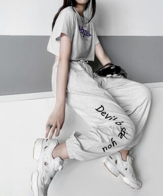 Jogging gris - Devil beside you