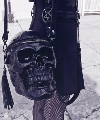 Sac à main gothique - Tête de mort