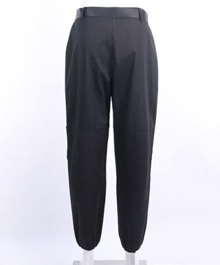 Jogging streetwear noir - Lanière