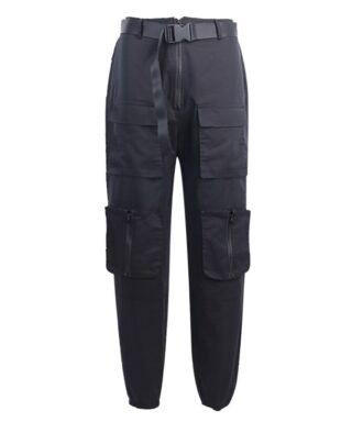 Jogging streetwear noir - Lanière