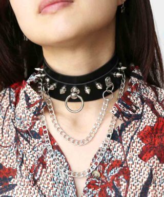 Collier gothique ras du cou - Chaines