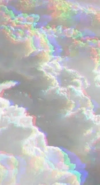 Fond d'écran Vsco girl nuages blancs