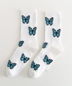 Chaussettes papillons - Harajuku