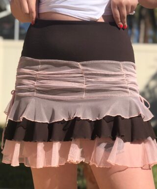 Jupe marron - Tumblr