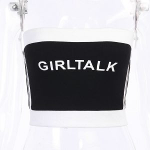 Top gothique - Girltalk