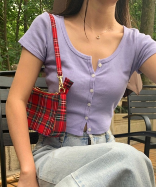 Sac egirl - Carreaux