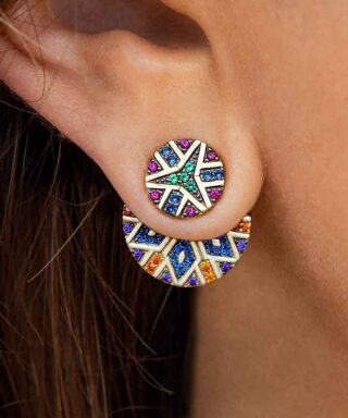 Boucles d'oreilles aesthetic - Colors