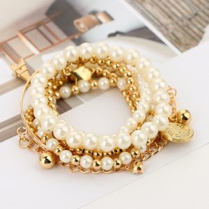 Bracelet postbad - Gold
