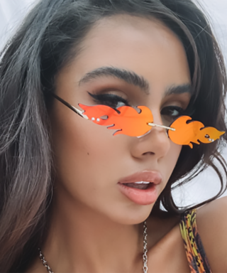 Lunettes streetwear - Flamme