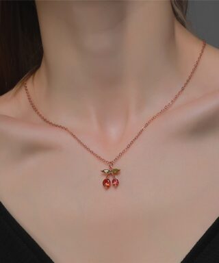 Collier tumblr - Cerise