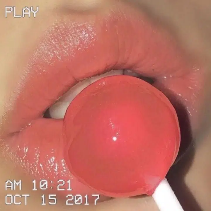 Lèvres roses