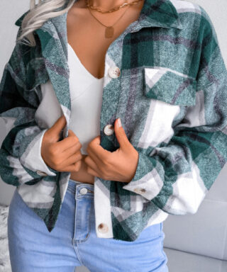 Veste  à manches longues - Carreaux